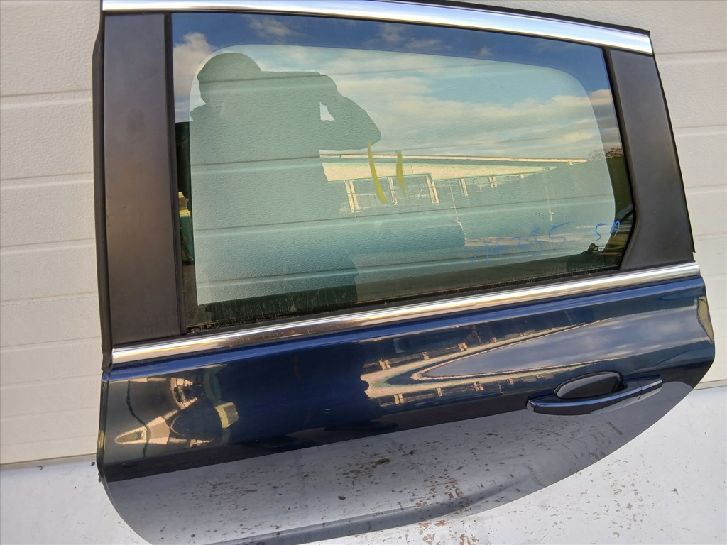 14395 Opel Astra J 2009-2015 Bal hátsó Ajtó Kék Z GEU 5 ajtós 3. kép