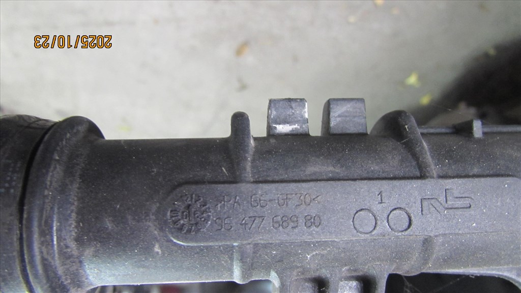 Ford Fusion 2009 1.6D HHJB vízcső  9647768980 2. kép