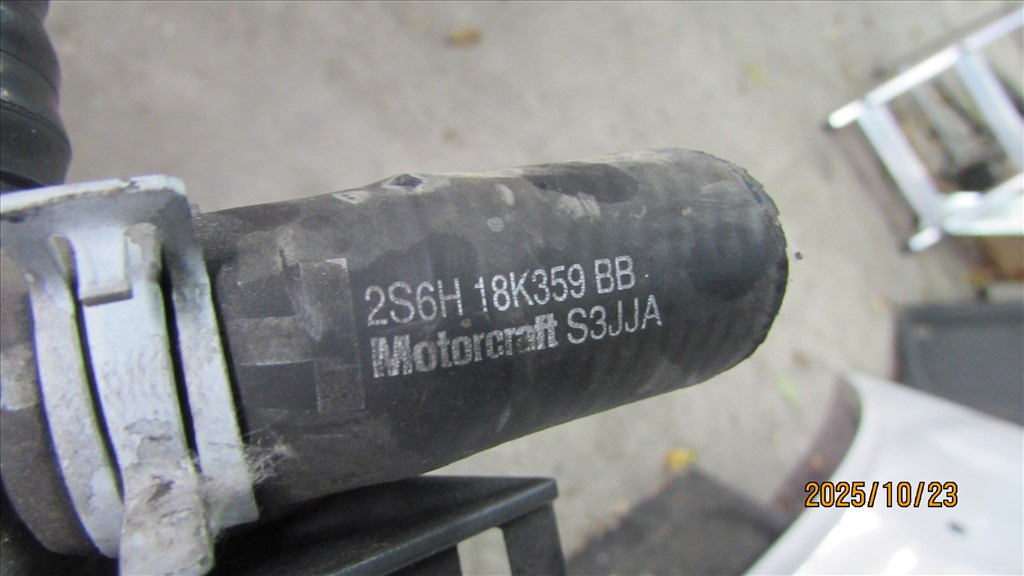 Ford Fusion 2009 1.6D HHJB vízcső  9647768980 3. kép