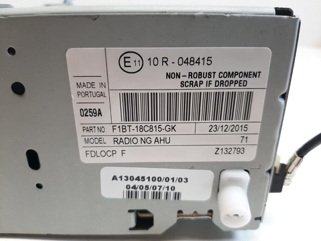 Ford Focus  Cd Rádió F1BT18C815GK 4. kép