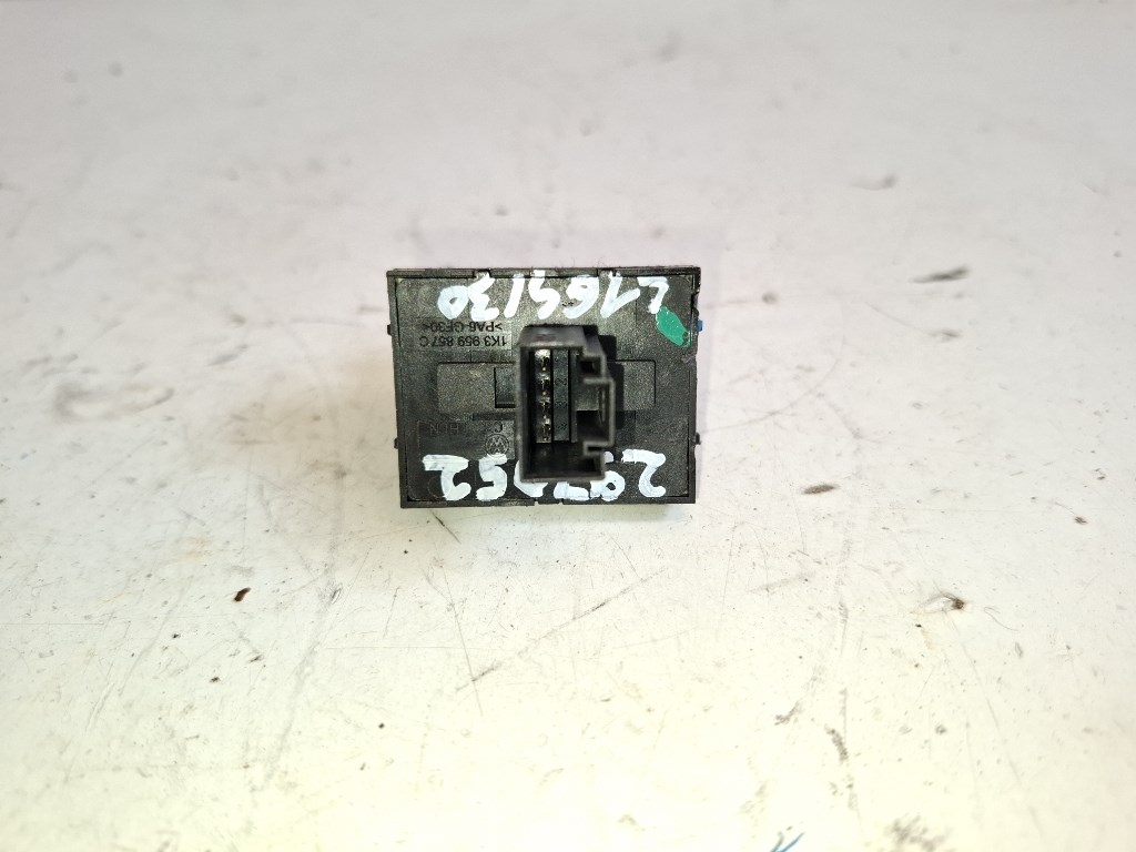 Seat Ibiza (6J) bal elsõ ablakemelõ kapcsoló 1K3959857C 3. kép