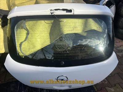Opel Corsa D csomagtérajtó 3 ajtós. Fehér 