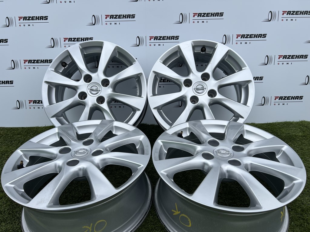 4x108 16" Opel Corsa F gyári alufelni 6,5Jx16h2 ET38 1. kép