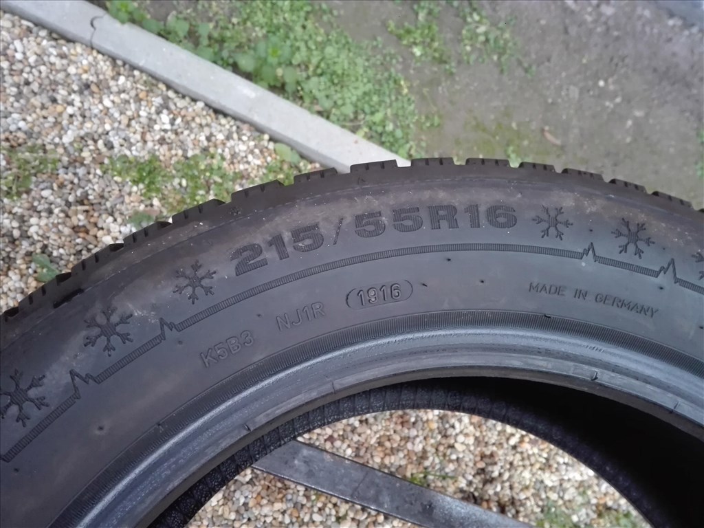 215/55R16 Dunlop téli gumi 2db 215/55 r16 7. kép