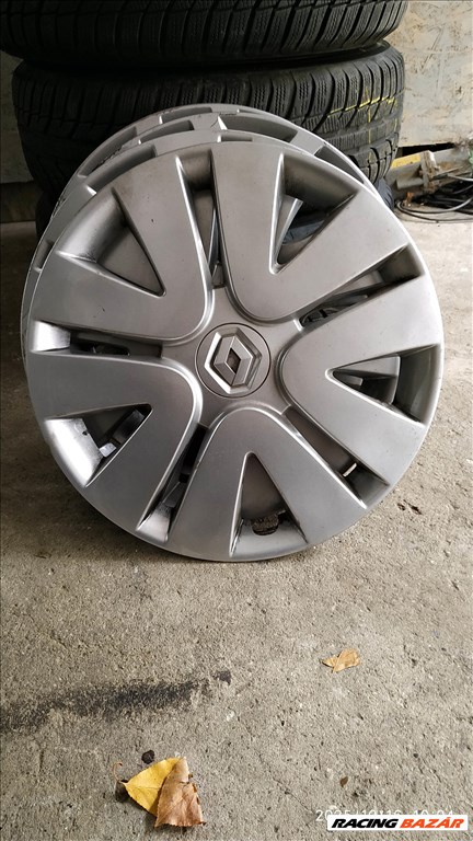  4x100  Renault Clio 4 téli gumi Felnivel  dísztárcsával  6. kép