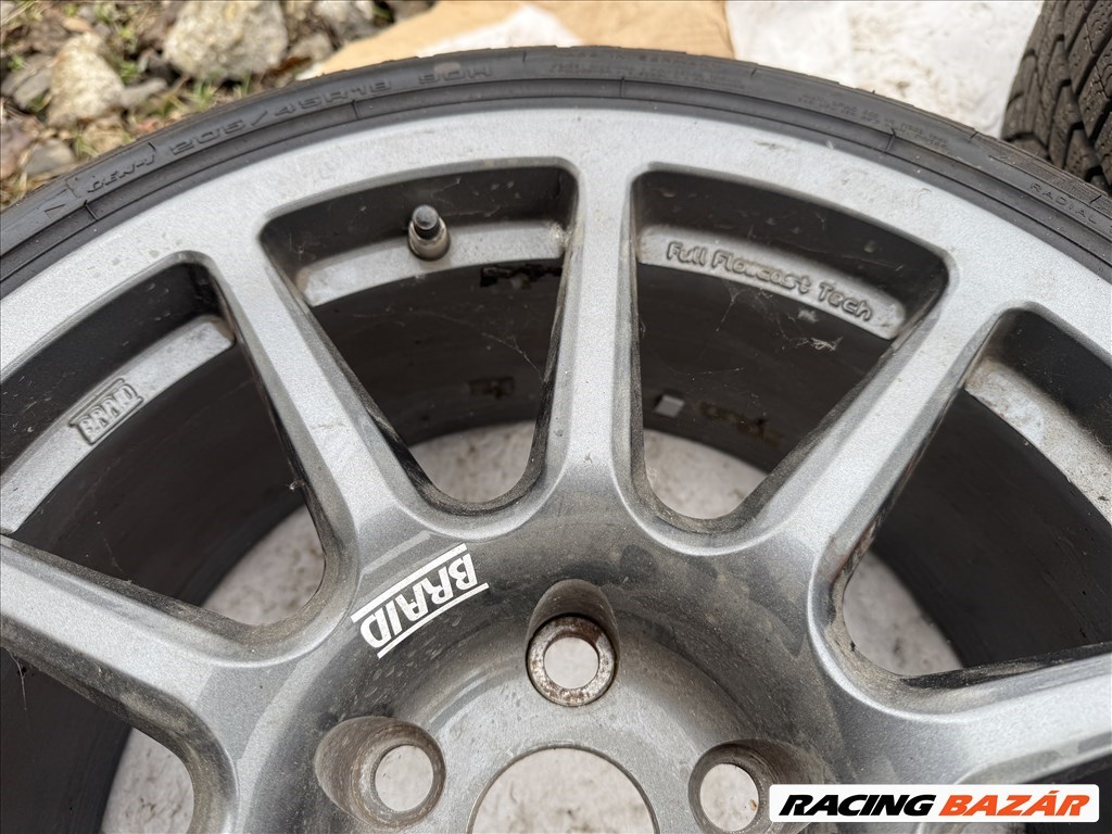 Braid Fullrace A, Verseny alufelni 205/45 R18 Goodyear UltraGrip Performance gen 1 téli gumik 5. kép