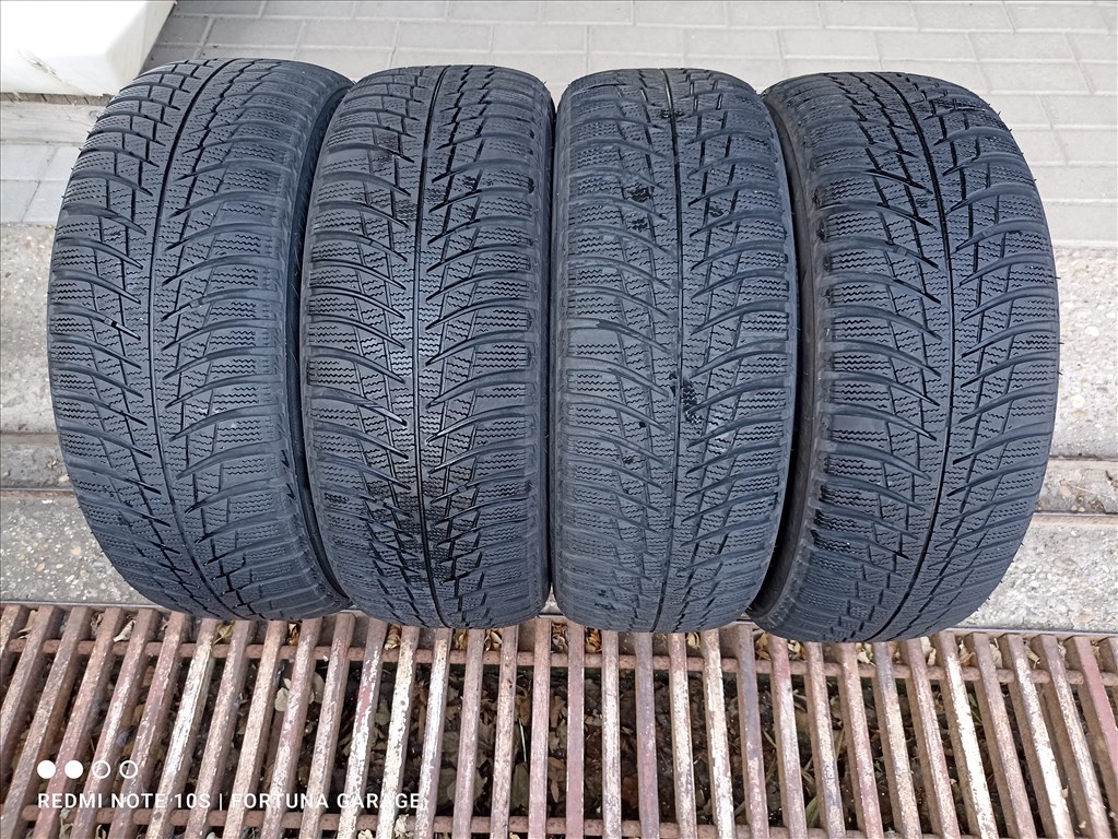 195/55 R16" Bridgestone használt téli garnitúra 1. kép
