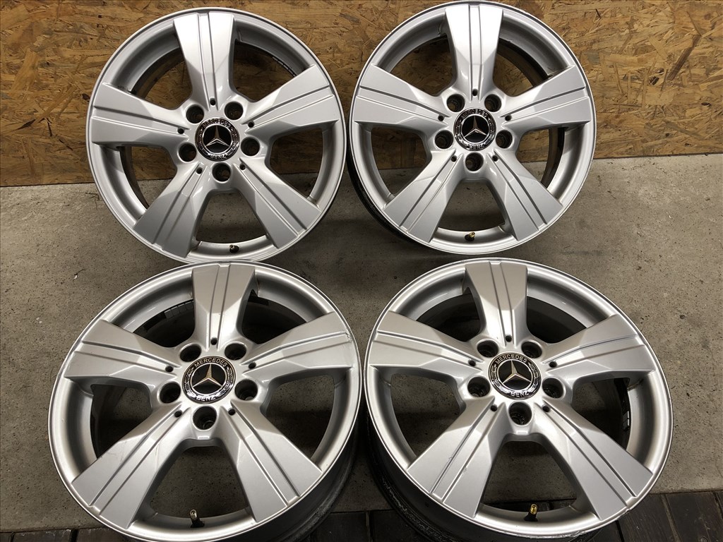 16 colos Mercedes A osztály alufelni 16 col 5x112 1. kép