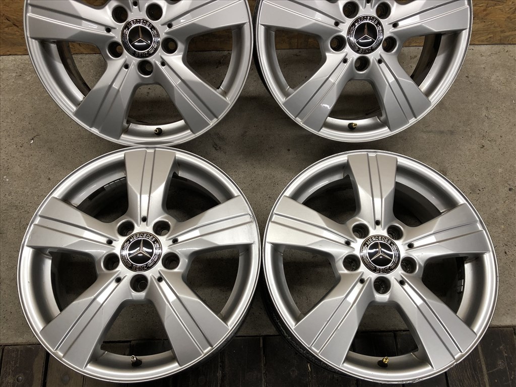 16 colos Mercedes A osztály alufelni 16 col 5x112 3. kép