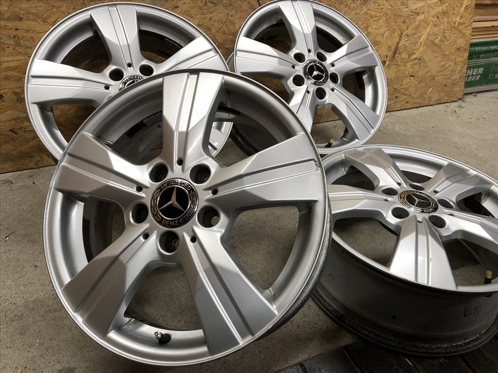 16 colos Mercedes A osztály alufelni 16 col 5x112 10. kép