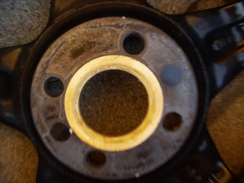  4x100 lyukosztású 14" használt Titan alufelni, rajta 165/60 használt Firestone nyári gumi gumi  6. kép