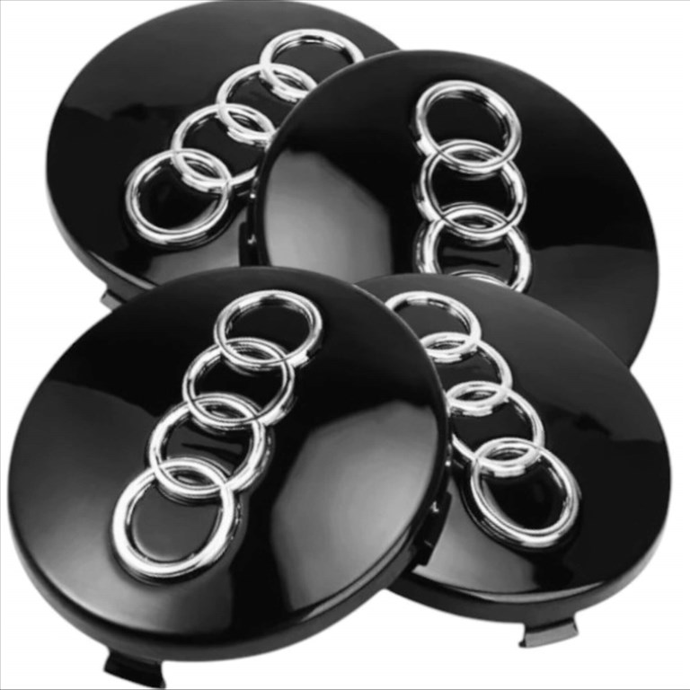 Audi alufelni közép kupak 4b0601170 fekete 1. kép