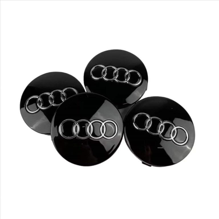 Audi alufelni közép kupak 4b0601170 fekete 2. kép