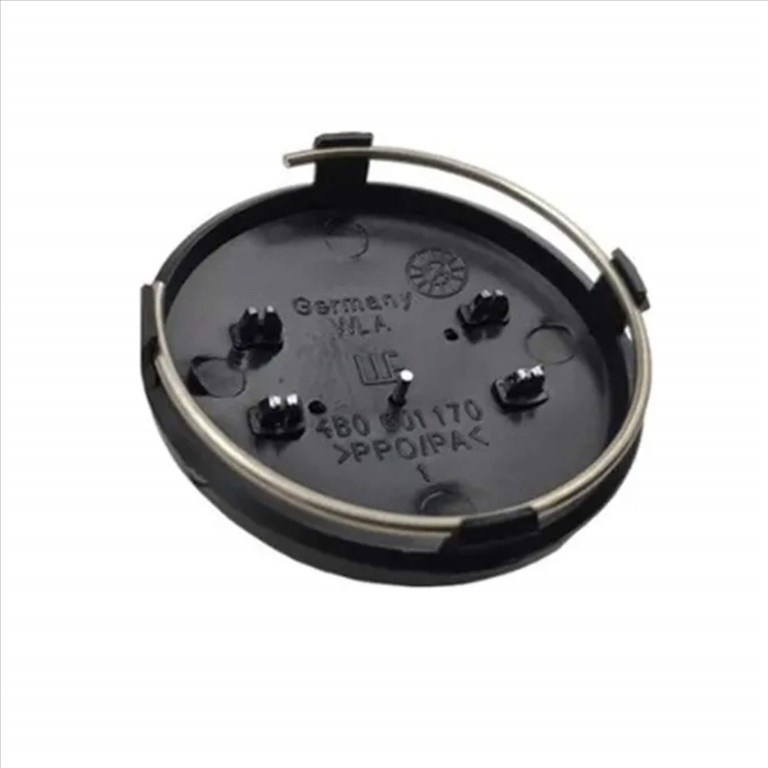 Audi alufelni közép kupak 4b0601170 fekete 3. kép