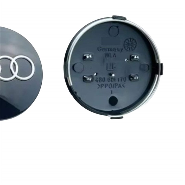 Audi alufelni közép kupak 4b0601170 fekete 8. kép