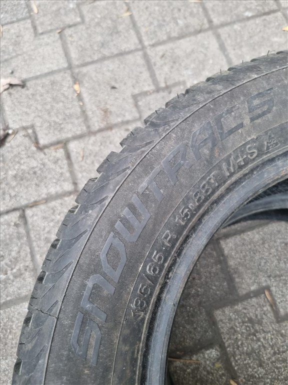  185/6515" újszerű Vredestein Snowtrac5 téli gumi 2db  6. kép