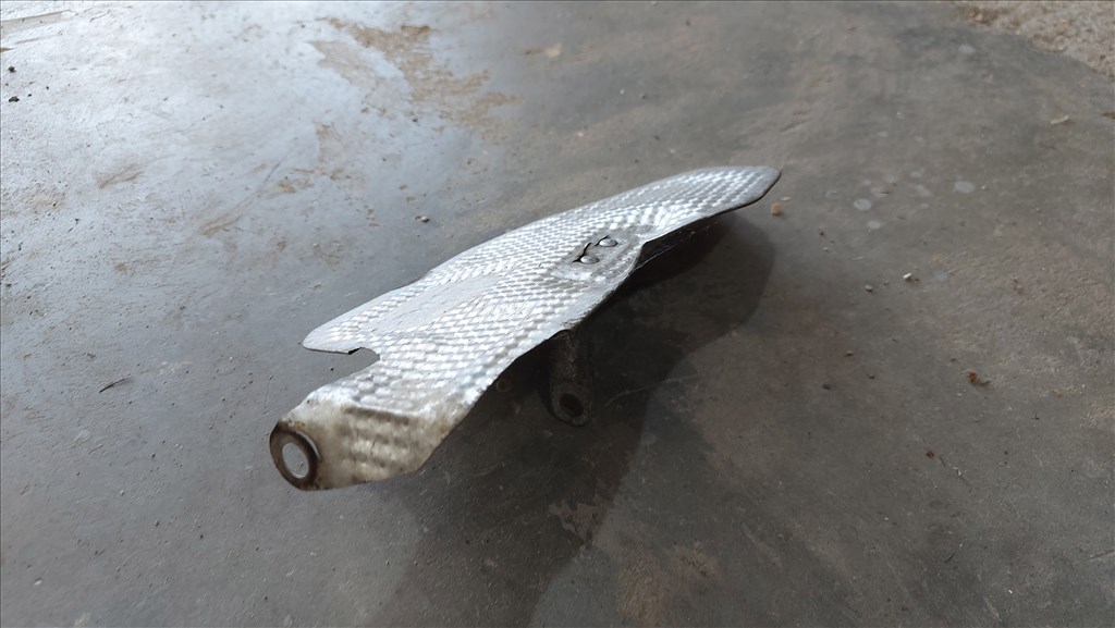 Ford Transit Tranzit MK7 06- Katalizátor kipufogó hővédő lemez 6449 6c112a878ac 5. kép