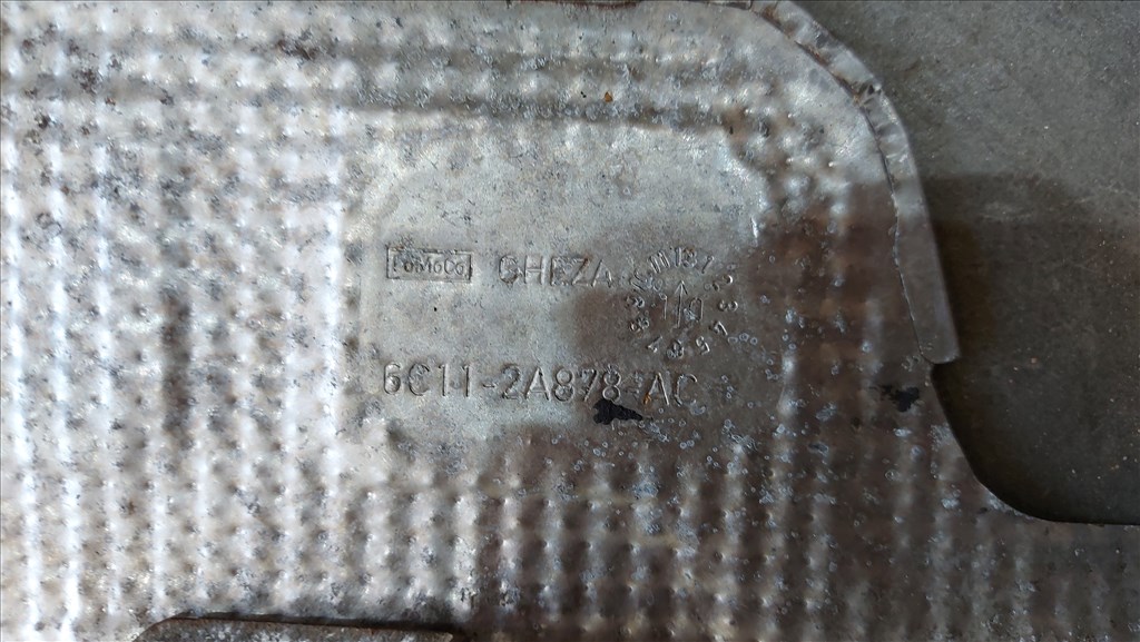 Ford Transit Tranzit MK7 06- Katalizátor kipufogó hővédő lemez 6449 6c112a878ac 7. kép