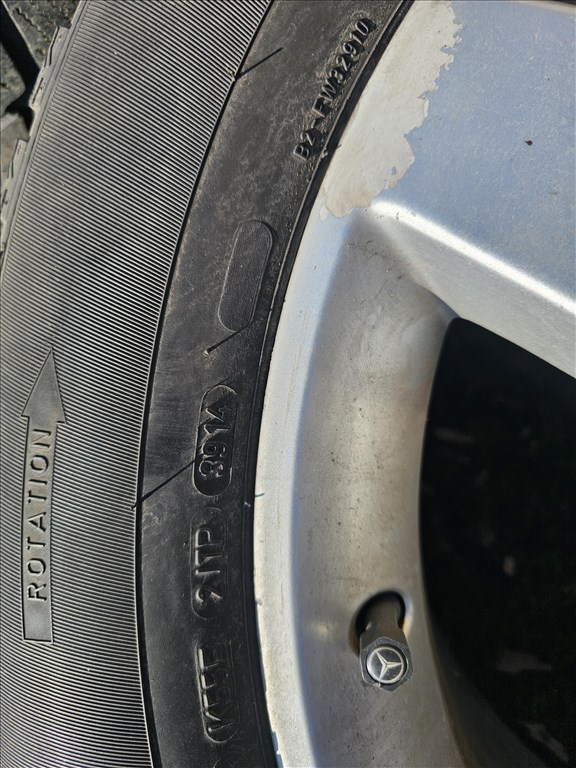 Mercedes ML GL X164 W164 S E 5x112 19" R19 AMG téli gumi 5. kép