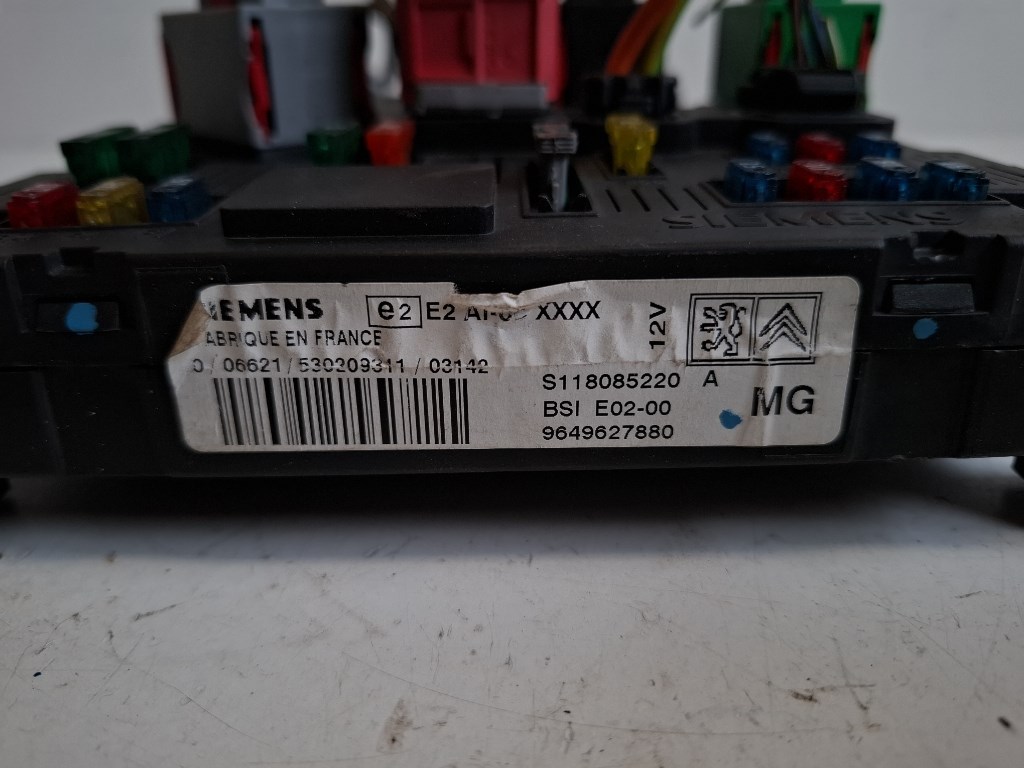 Peugeot 206  bsi modul 9649627880 3. kép