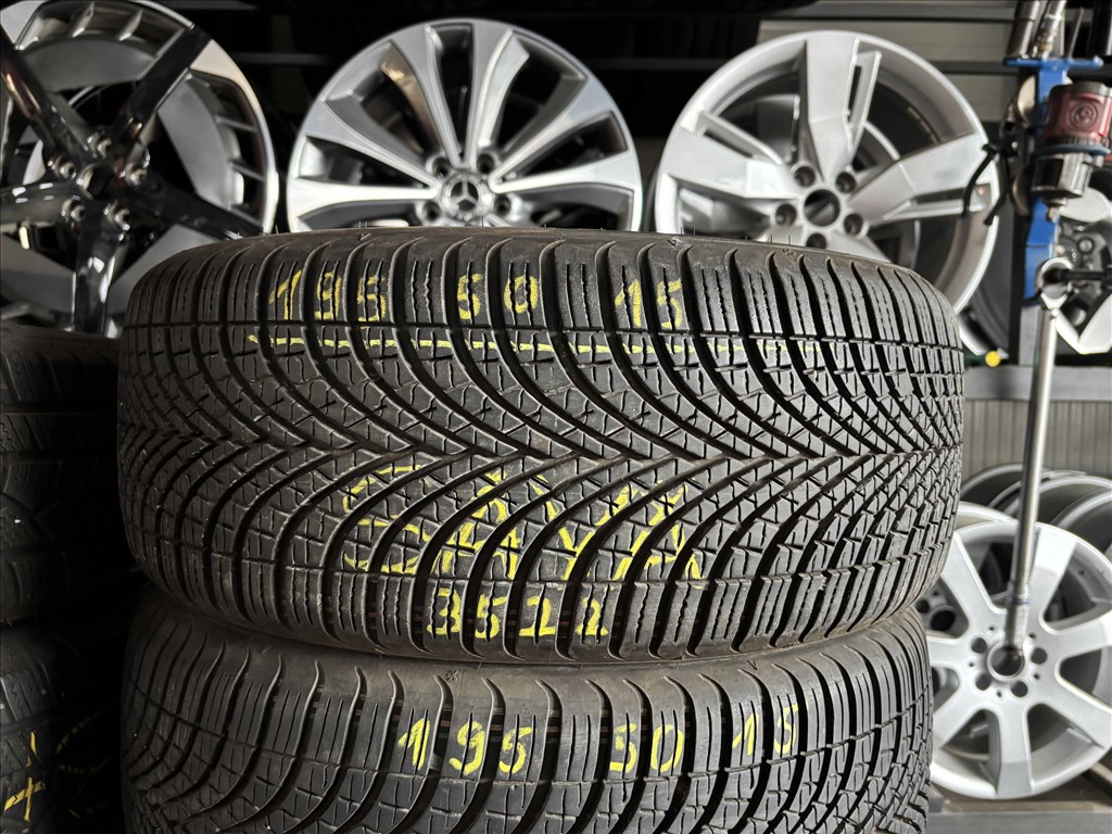 195/50 r15 Sava 2022 négyévszakos gumi 4db 195/50r15 négy évszak 1. kép