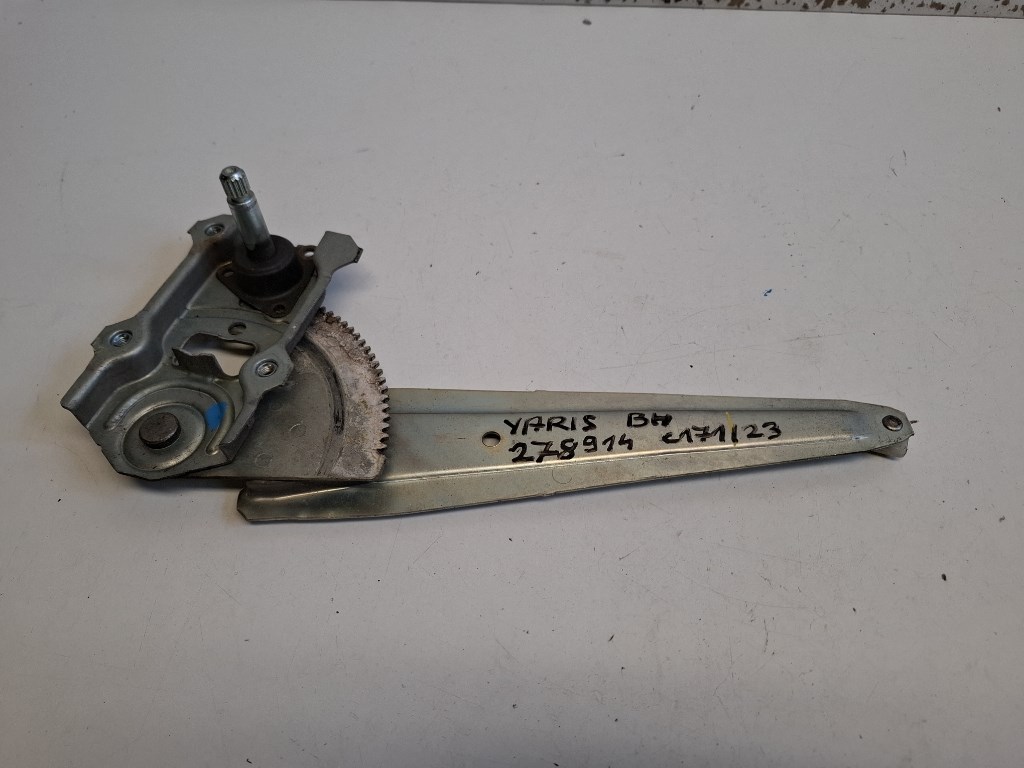 Toyota Yaris (XP90) bal hátsó Ablakemelõ szerkezet mechanikus 1. kép