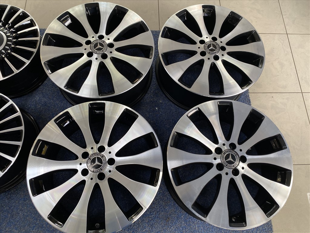 (3822) Mercedes 19 gyári alufelni felni, 5x112, GLC E osztály  3. kép