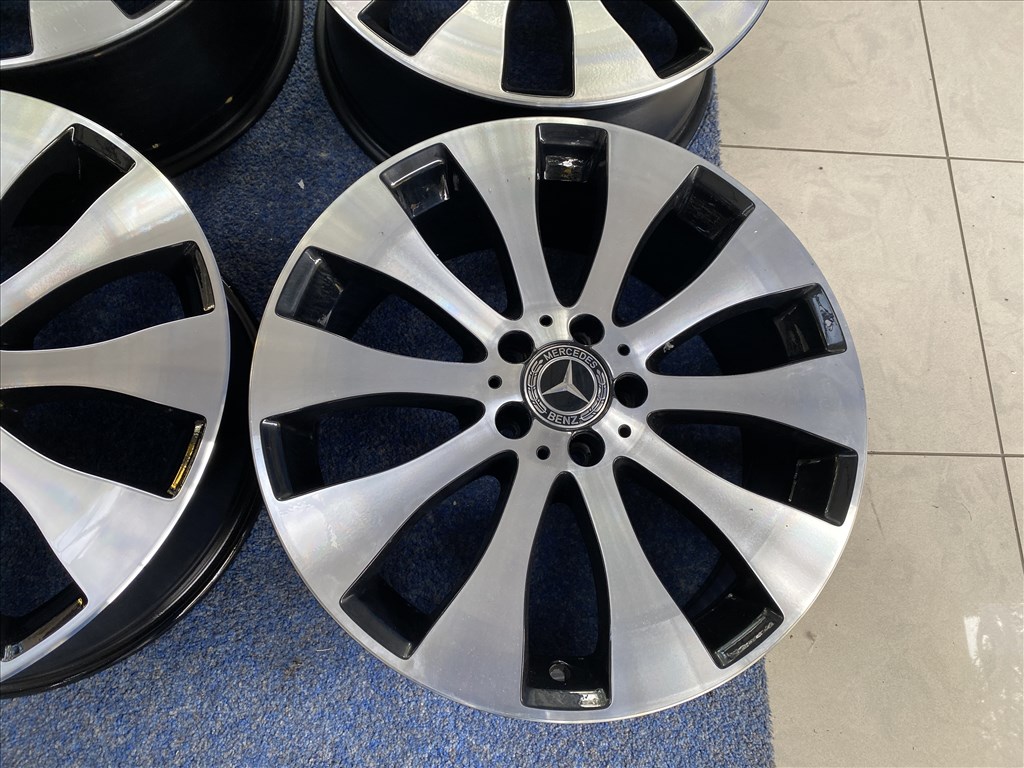 (3822) Mercedes 19 gyári alufelni felni, 5x112, GLC E osztály  4. kép