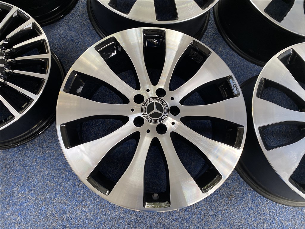 (3822) Mercedes 19 gyári alufelni felni, 5x112, GLC E osztály  5. kép