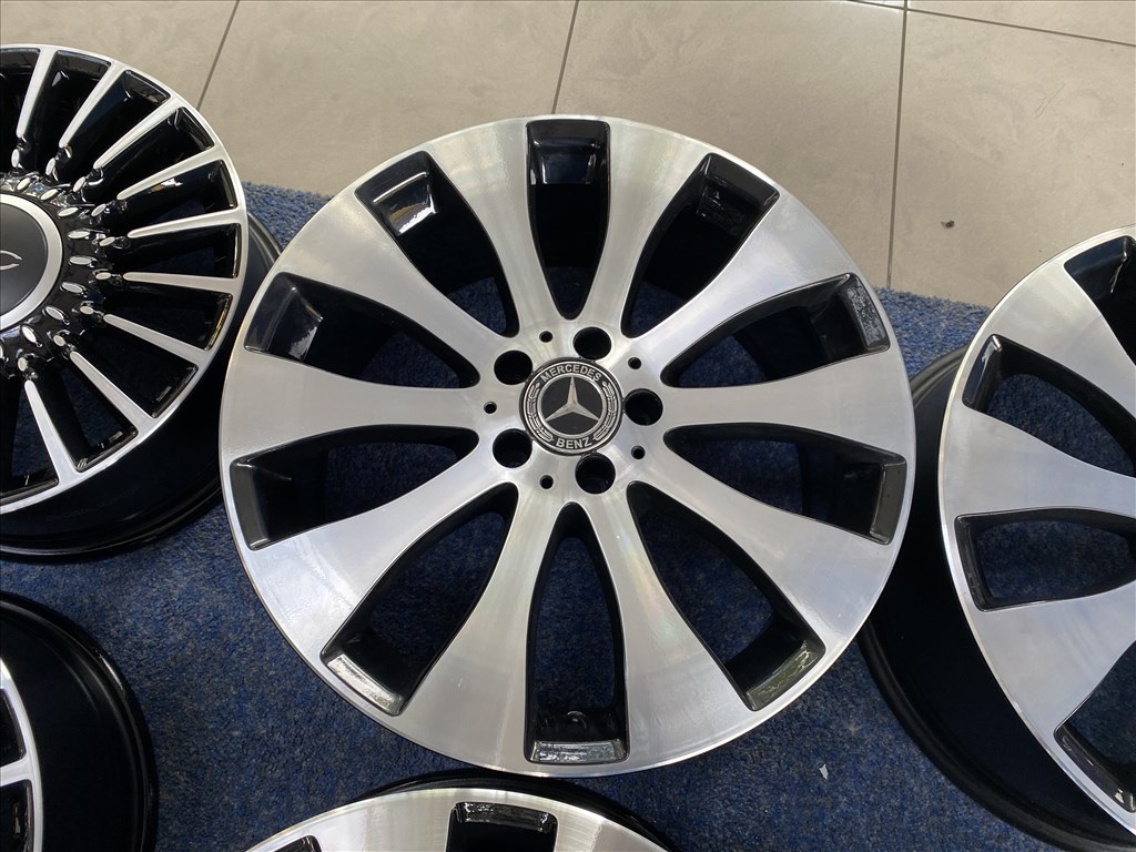 (3822) Mercedes 19 gyári alufelni felni, 5x112, GLC E osztály  7. kép