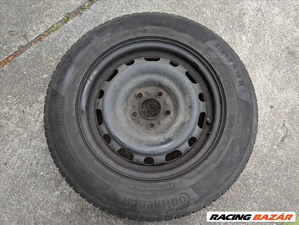 4x Continental Wintercontact TS850 215/65R16 téli gumi felnivel Mazda6 2. kép