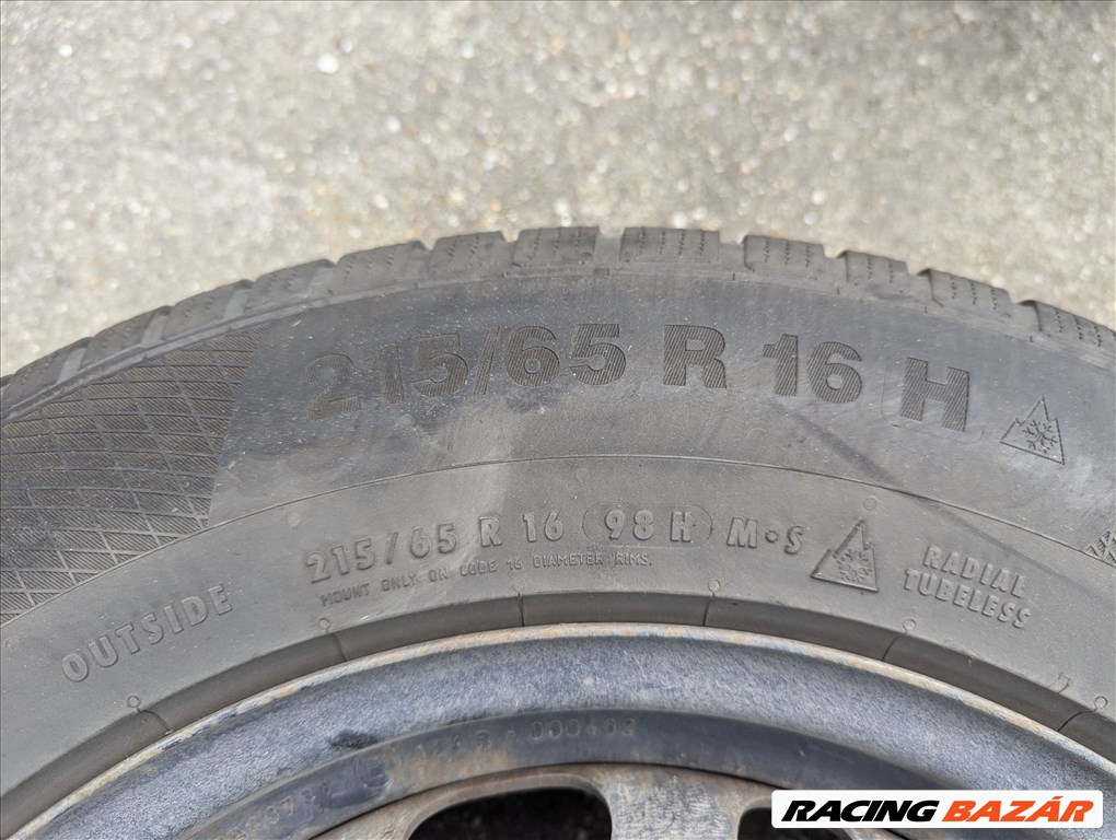 4x Continental Wintercontact TS850 215/65R16 téli gumi felnivel Mazda6 4. kép