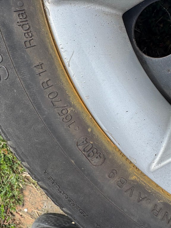 Suzuki 165/70 R14 Suzuki Ignis-Wagonr kerékgarnitúra 3. kép