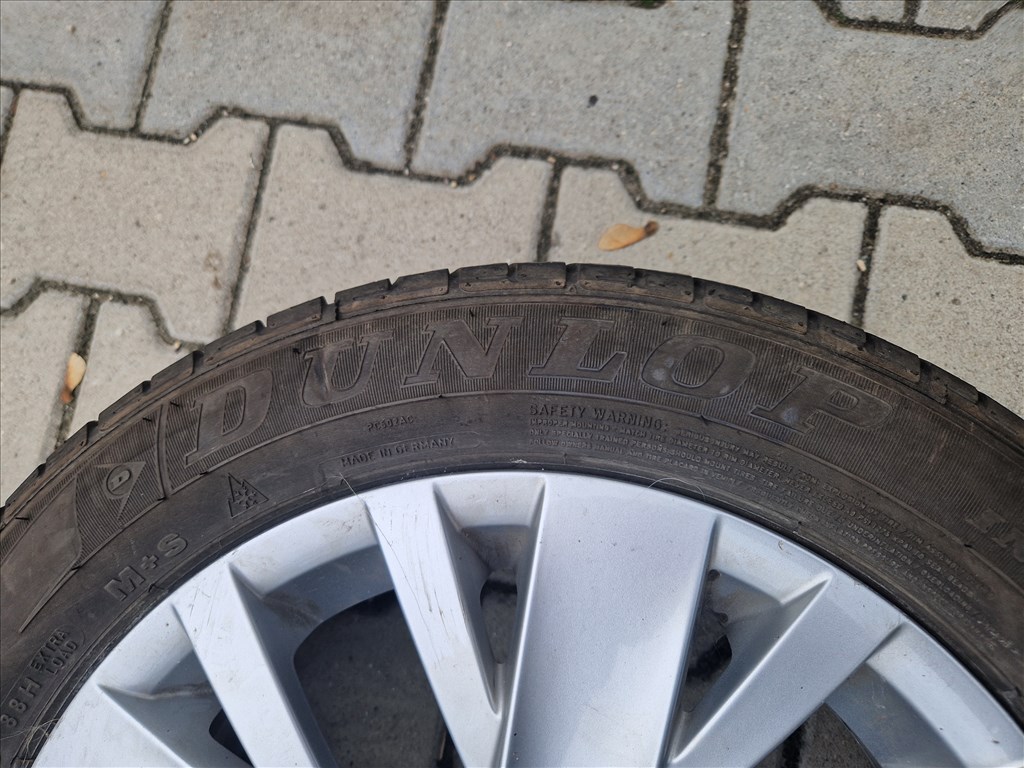  5x100 15" alufelni Dunlop SP Sport téli PÓTKERÉK (26135, 26136) 6. kép