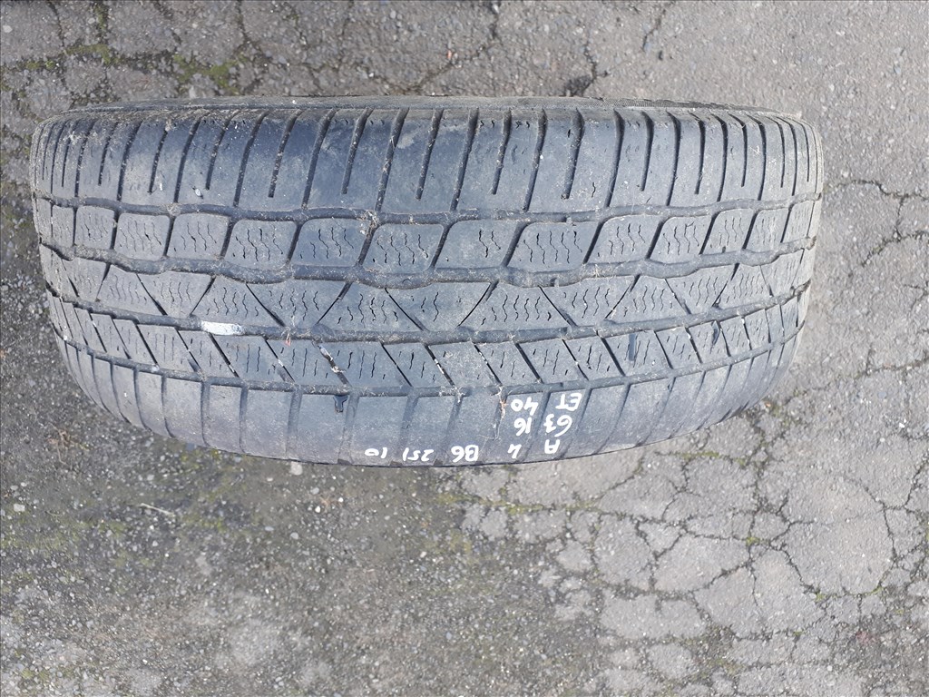 Audi A6,  Skoda   16 os lemezfelni 1 db,,  6J, 16 , 5X112, ET 40 8d0601027a 3. kép