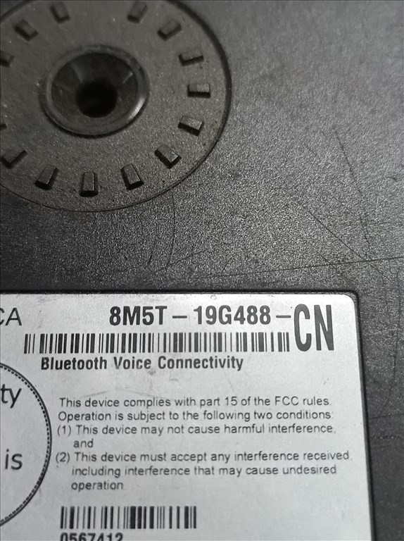 Ford Focus Mk3, Ford Fiesta Mk6, Ford C-Max Mk2, Ford Mondeo Mk4, Ford C-Max Mk1 bluetooth modul  8m5t19g488cn 2. kép