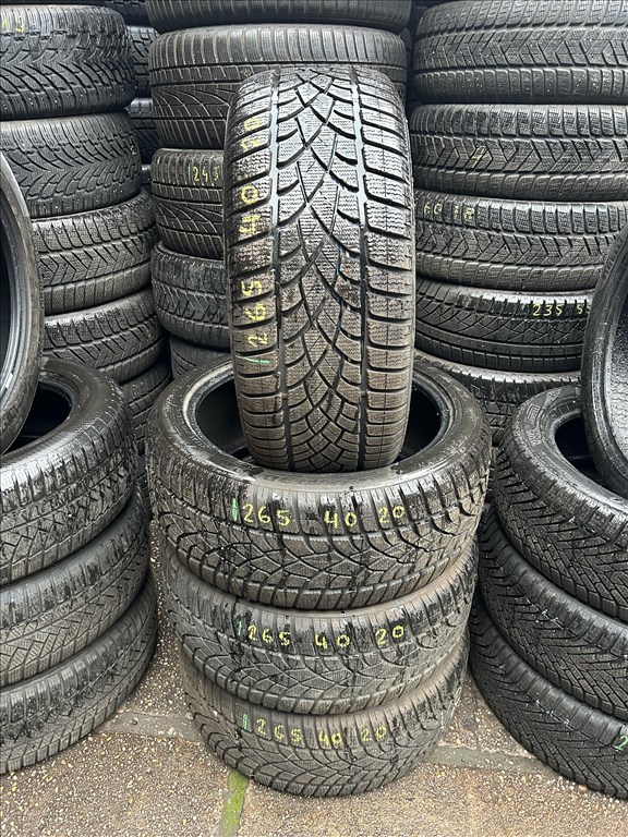 4db 265/40×20″ Dunlop téli gumiabroncs. (3751224) 1. kép