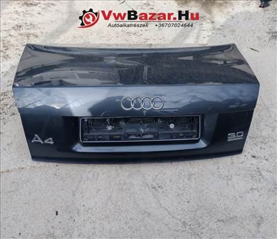 Csomagtérajtó AUDI A4 B6 sötét szürke