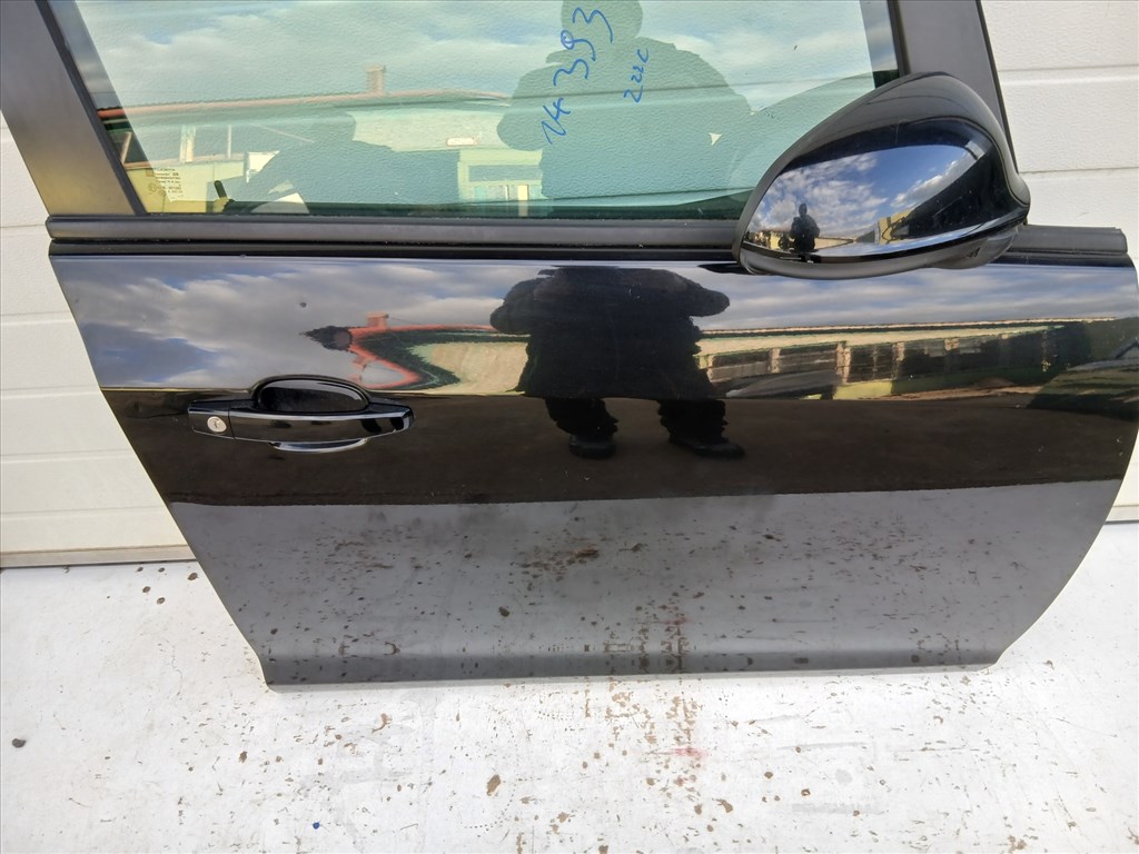 14393 Opel Astra J 2009-2015 Jobb első Ajtó Fekete Z22c 3. kép