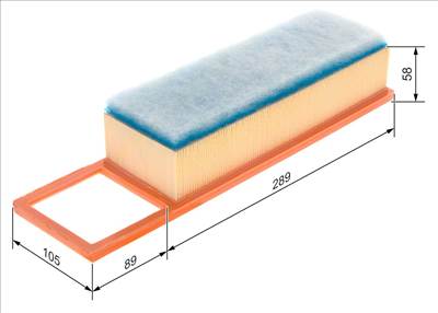 légszűrő BOSCH F 026 400 428