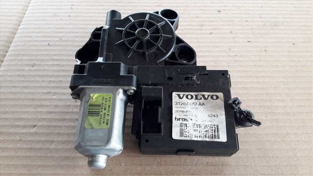 Volvo S40 04-12 Bal Hátsó Ablakemelõ Motor 31 264 189 AA 2. kép