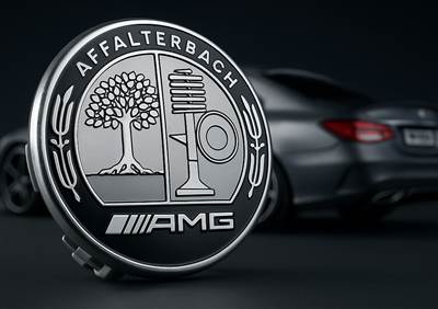 Gyári Mercedes Benz AMG 75 mm. felni kupak ,kerékagy kupak 0004003100