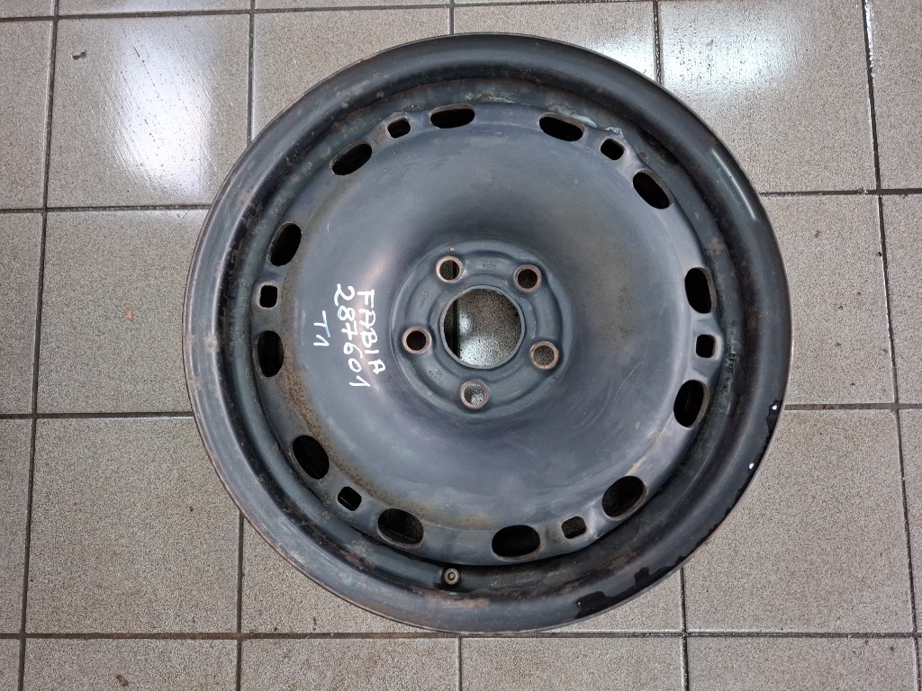 Skoda Fabia (5J) acélfelni 1db 6Q0601027M 1. kép