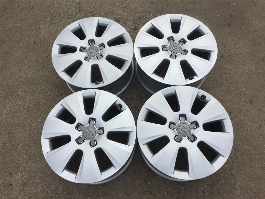 17-es, 5x112-es újszerű gyári Audi alufelni 1. kép