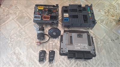 Peugeot 308 motorvezérlő komplett! 9664738580