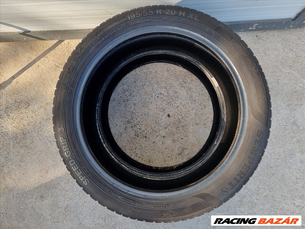 195/55R20 Semperit 2db téli gumi újszerű állapotban eladó! 4. kép
