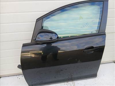 14392 Opel Astra J 2009-2015 Bal első Ajtó Fekete Z22c
