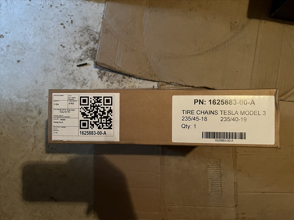 Tesla Model 3 hólánc gyári Tesla König CG-9 Model 3 hólánc bérlés is 4. kép