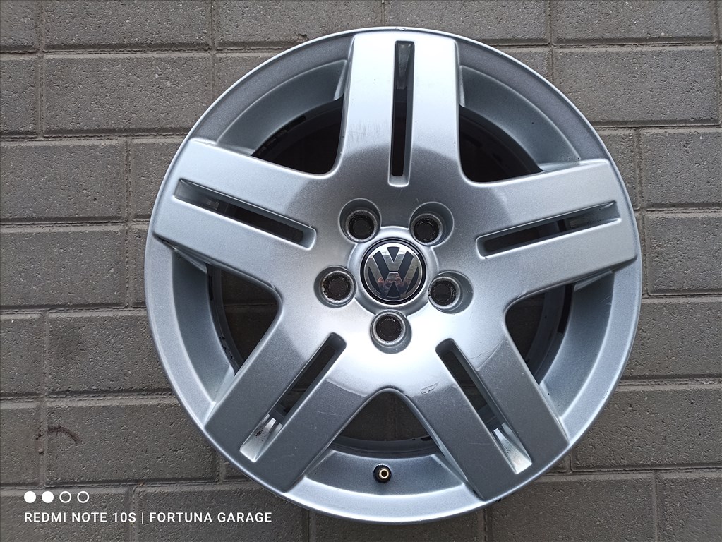 5x100 15" VW  használt alufelni garnitúra 5. kép