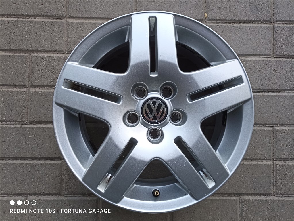 5x100 15" VW  használt alufelni garnitúra 6. kép